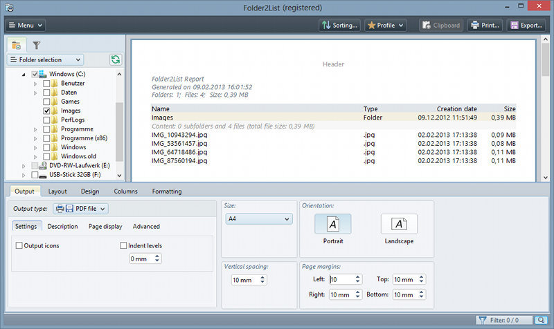 Folder2List 3.3.3