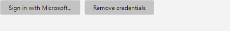 Sign-in buttons for Microsoft