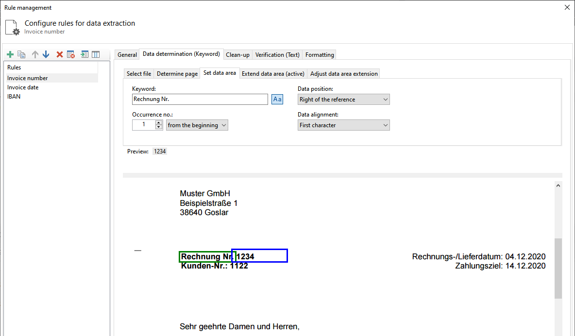 Extract PDF data