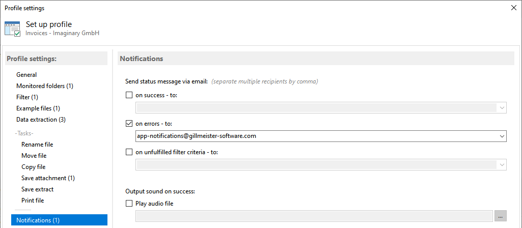 Outlook status report